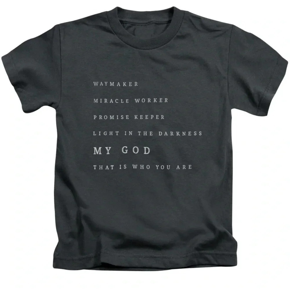 Tultex Christian Graphic Tee Women M Charcoal Grey